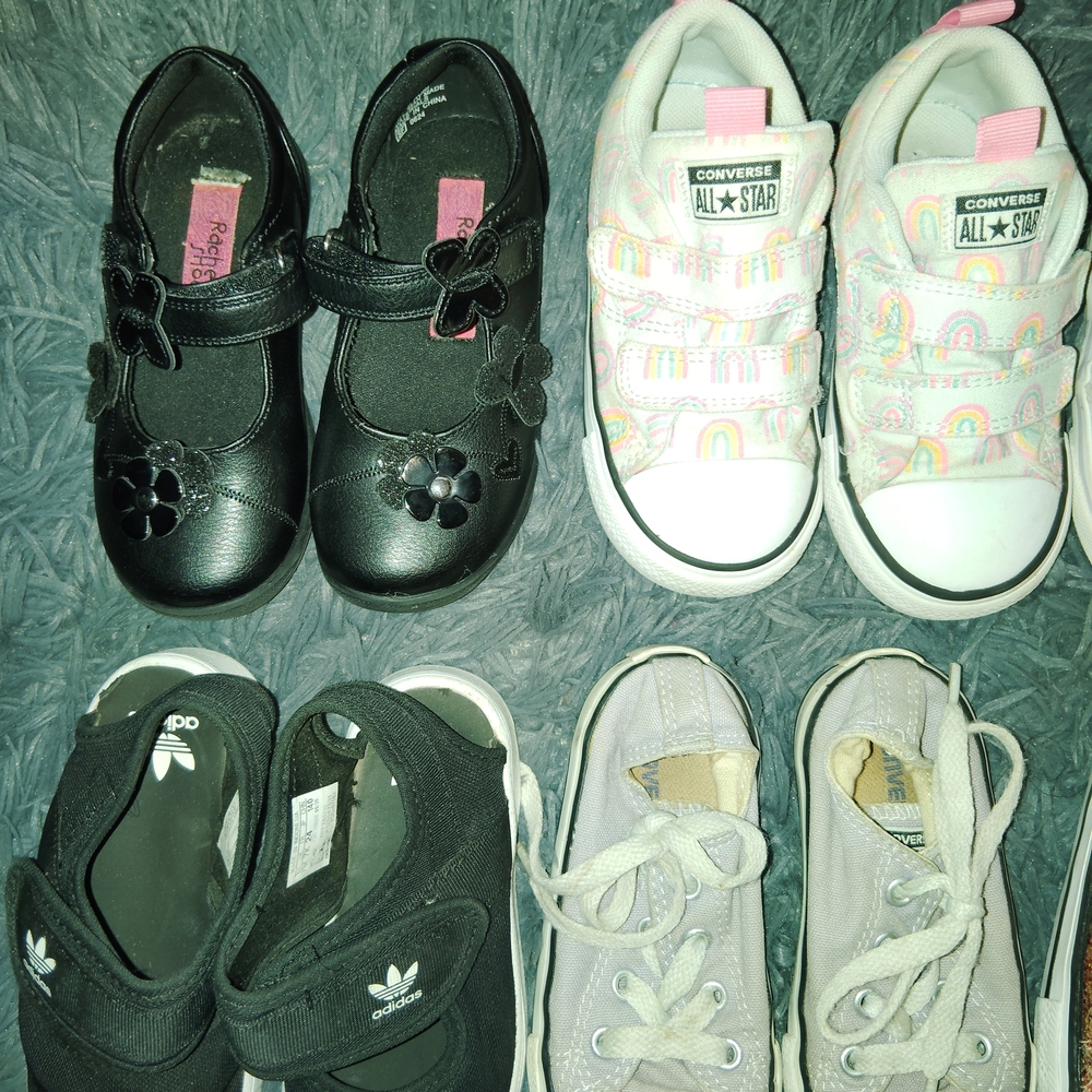 Adidas Black Kids Sneakers - Picture 5 of 7